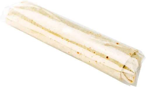 Vista 4 de Restaurantware -Envolturas de plástico para alimentos de 7 pulgadas, 100 hojas de plástico precortadas para alimentos - Alta claridad