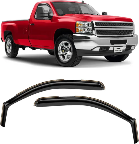 Vista 18 de Voron Glass in-Channel Rain Guards for Chevy Equinox 2018-2024 Para Equinox 18-24