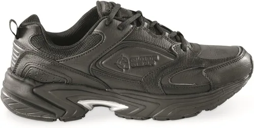 Vista 4 de Guide Gear Zapatos de caminar con cordones para hombre, zapatos cómodos para el trabajo, trabajo casual, Blancoazul marino