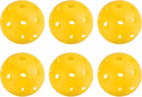 Vista 8 de PATIKIL Bolas de pickleball al aire libre, con agujeros, bolas de pickleball para aficionados, deportes en interiores y exteriores, Pasto verde