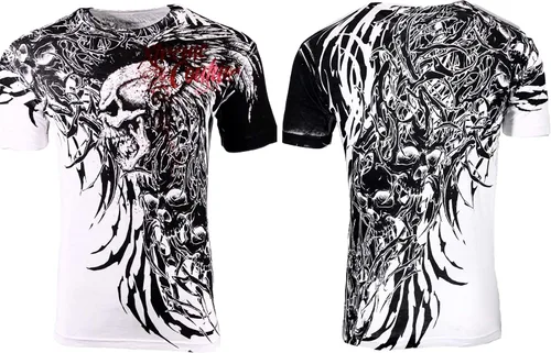 Vista 3 de Xtreme Couture Camiseta de manga corta para hombre Dead OR Alive