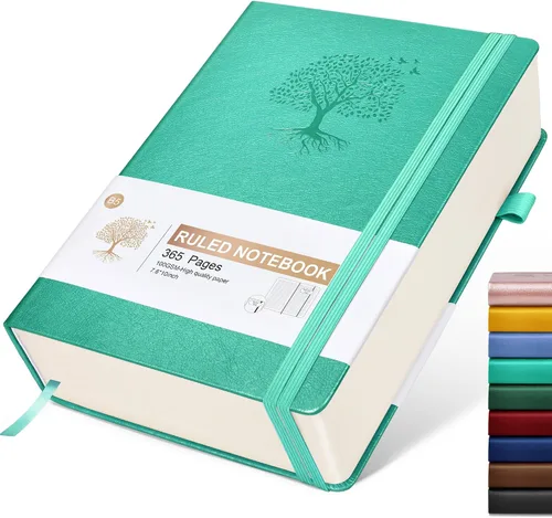 Vista 22 de Ansopu Cuaderno de puntos, 360 páginas numeradas, cuadrícula de puntos, de 8.5 x 11 pulgadas, papel de punto de 3.53 oz/m², tapa dura gruesa