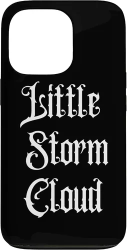 Vista 10 de Funda para iPhone 16 Little Storm Cloud, MIÉRCOLES DARK FAMILY GOTHIC HUMOR
