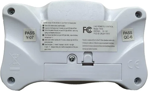 Vista 2 de 2.4G Bluetooth Control remoto TX10 controlador transmisor Accesorios, para niños ruedas eléctricas paseo en coche de juguete piezas de repuesto