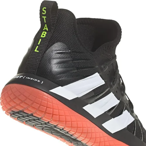 Vista 4 de adidas Tenis Stabil Next Gen para hombre, Núcleo negro-nube blanco-limón lúcido