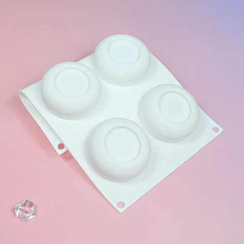 Vista 8 de mostsom Molde de silicona para mousse, molde de mousse de forma redonda, molde de silicona para tartas, herramienta para hornear, postre