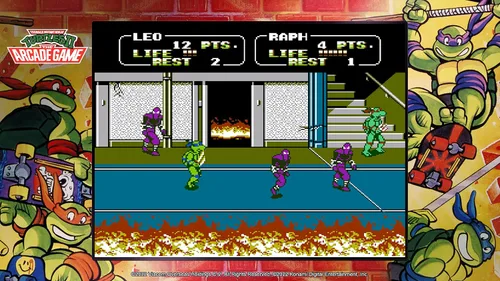 Vista 4 de Teenage Mutant Ninja Turtles Cowabunga Collection Playstation 5 EU Version Region Free