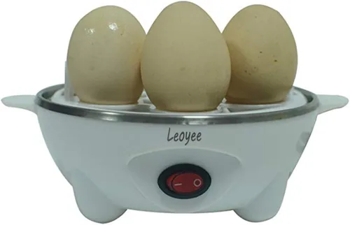 Vista 6 de Cocedor eléctrico de huevos escalfador de huevos, olla rápida para huevos escalfados hervidos con apagado automático, olla suave, mediana y dura