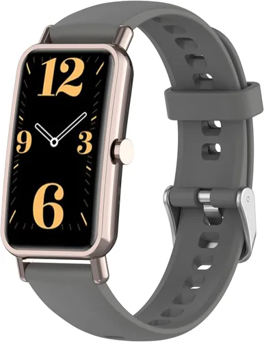 Vista 6 de Compatible con la mini correa de reloj Huawei, correa de silicona suave para reloj inteligente, correa de repuesto ajustable de liberación rápida