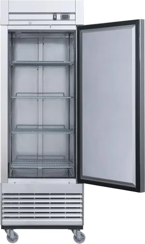Vista 8 de EKS-E30R - Refrigerador vertical comercial de acero inoxidable de 17.7 pies cúbicos