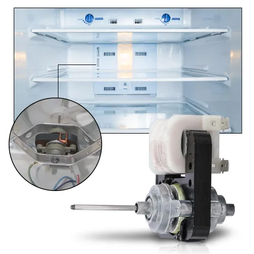 Vista 3 de CROSSDESIGN Motor del ventilador del evaporador para refrigerador 240369701 compatible con Frigidaire/Kenmore/Fit Westinghouse/Gibson, Crosley/Fit