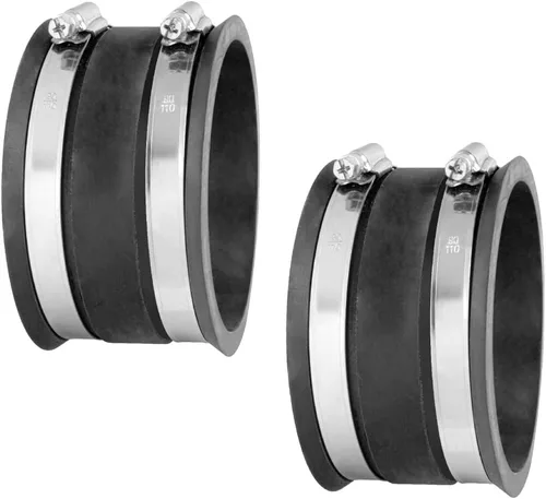 Vista 5 de POWERTEC 70106 - Conector de manguera de recolección de polvo de ajuste en Y, negro y 70149-P2 4 pulgadas con control de polvo flexible