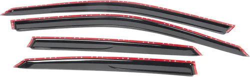 Vista 5 de EVPROXP Visor de ventana compatible con Civic Sedan 2022 de 4 puertas, deflector de ventilación de ventana lateral, teñido ahumado oscuro
