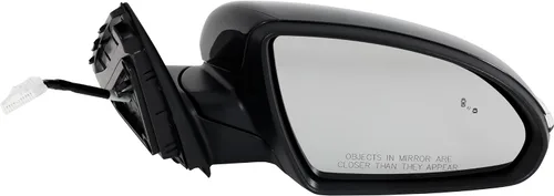 Vista 77 de Kool Vue - Espejo lateral del conductor compatible con vidrio eléctrico Kia Rondo 2007-2012, calentado, KI1320185