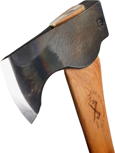 Vista 3 de COUNCIL TOOL - Hacha de madera de 2 libras, mango recto de 19 pulgadas, fabricado en Estados Unidos 19 Mango