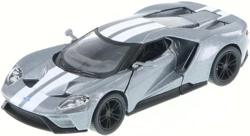 Vista 3 de KiNSMART - 2017 Ford GT 1:38 Escala 5" Die Cast Modelo Toy Super Car (azul)