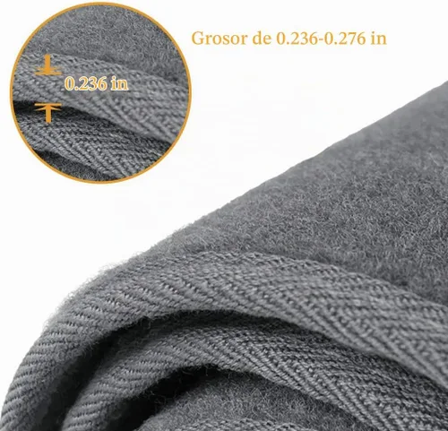 Vista 3 de Yiz - Alfombrilla para cubierta de tablero para Ford E150 E250 E350 Econoline (gris oscuro) J39 Alfombra de cubierta de tablero de instrumentos