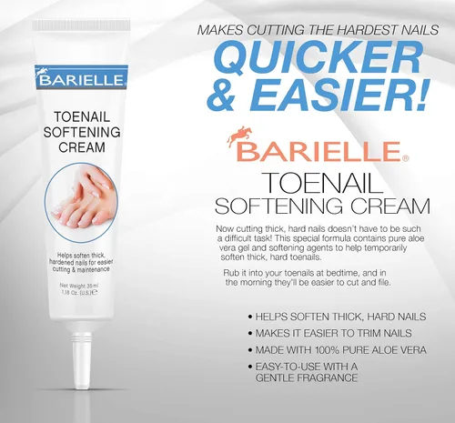 Vista 2 de Barielle Crema suavizante de uñas de los pies 1.18 oz.