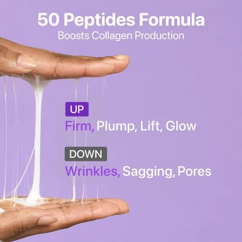 Vista 7 de numbuzin No.9 NAD+ suero de elevación de péptidos para cara y cuerpo, reafirmante y arrugas, 50 esencia peptídica para piel flácida, líneas finas