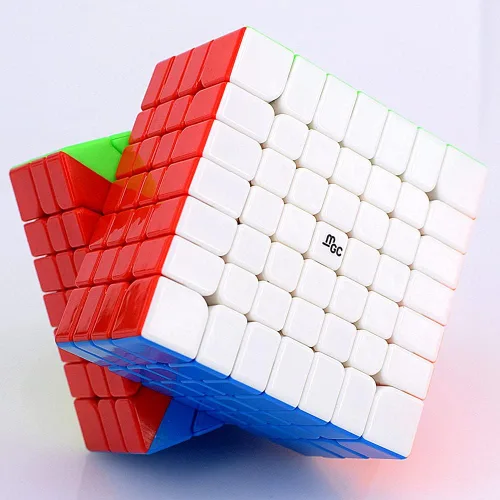 Vista 3 de LiangCuber YongJun MGC 7x7 M Cubo magnético de velocidad sin pegatinas YJ MGC 7x7x7 cubos rompecabezas