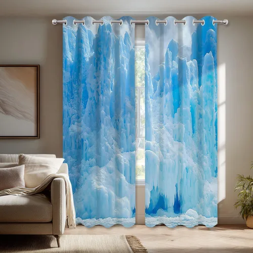 Vista 202 de Shrahala Orange Autumn Autumn Blackout Curtain Tiers, Fall Kitchen Valance Light Blocking Tier Drapes with Rod Pocket, 2 Pack 26 X 24 in