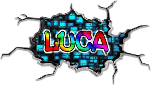 Vista 10 de Calcomanía de pared personalizada con nombre de graffiti 3D, calcomanía decorativa de vinilo artística personalizada, extraíble, despegar y pegar