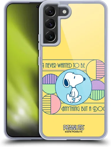 Vista 70 de Head Case Designs Snoopy Deco Dreams - Funda de gel con licencia oficial de Peanuts Blue Pattern [protección de grado militar] compatible con Google