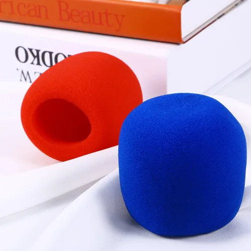 Vista 3 de ROSENICE Anillos de protección de micrófono hexagonales antibalanceo y 3 piezas de repuesto para auriculares almohadillas de cojín de micrófono