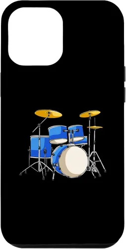 Vista 6 de Funda para iPhone 15 Drum Set Drums Rock Music Drummer