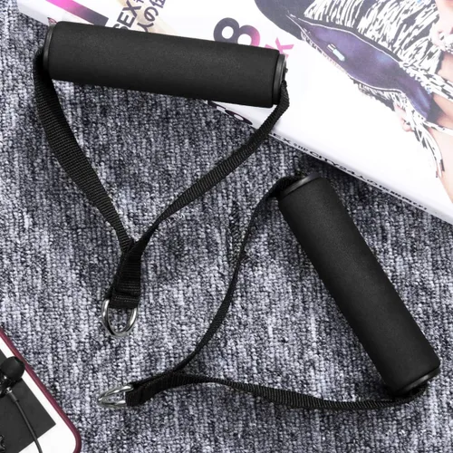 Vista 6 de SEWACC 1 par de asas de cable para tirar, manijas de ejercicio de gimnasio, bandas de resistencia, reemplazo de mango de ejercicio resistente