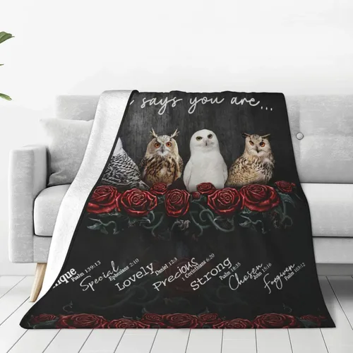 Vista 41 de Manta de Cardenal Rojo Heaven Cardinal Decor Manta de Tiro Regalos para Niñas Niños As I Sit in Heaven Ropa de Cama de Sofá Súper Cálida Suave Felpa