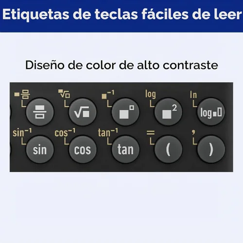 Vista 20 de Casio FX-9910CW-W-IT Calculadora científica