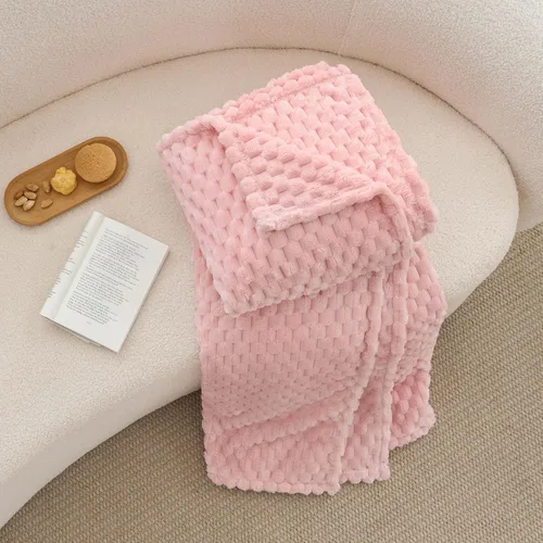 Vista 203 de BEDELITE Manta de forro polar para sofá y cama, manta decorativa de jacquard 3D de almendra, súper suave y acogedora, manta mullida cálida adecuada