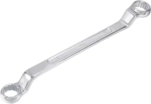 Vista 15 de uxcell Llave métrica de extremo de caja doble con desplazamiento de 12 puntos de 0.217 in x 0.276 in, cromada, acero Cr-V