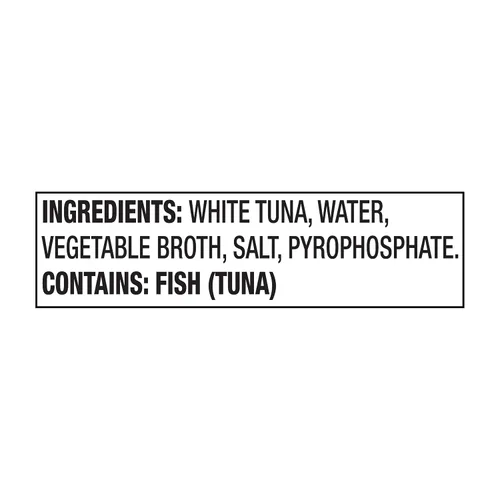 Vista 3 de StarKist Atún Blanco Albacore en Trozos en Agua, 12 Oz, Paquete de 12 17g Protein Per Serving, Wild Caught, Gluten Free, Soy Free, 80 Calories Per