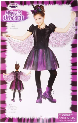 Vista 3 de Fun World Girl's Moonlight Unicorn Costume