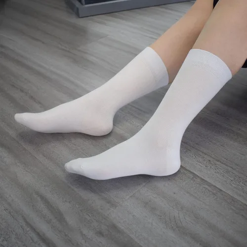Vista 5 de BAMSOFT 4 pares de calcetines de bambú ligeros suaves y transpirables para mujer