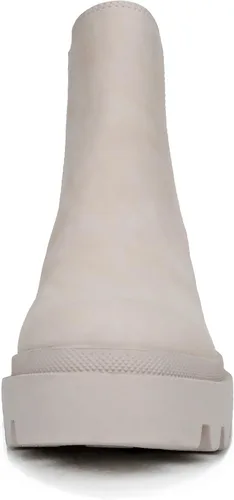 Vista 3 de Soda RABBET Botas de tobillo con suela gruesa para mujer doble gore Chelsea
