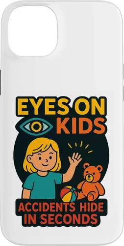 Vista 15 de Eyes on Kids Child Safety Gift for Moms, Granny, Grandad Case for iPhone XR