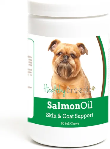 Vista 118 de Healthy Breeds Affenpinscher - Masticables suaves de aceite de salmón, 90