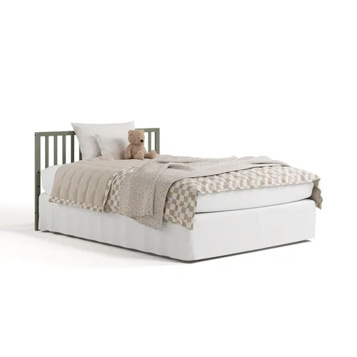 Vista 13 de Storkcraft Morningside - Cuna convertible 5 en 1, color verde oliva