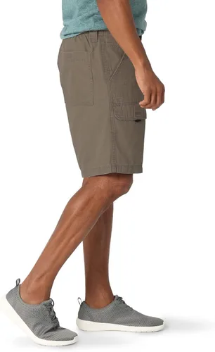 Vista 2 de Wrangler Authentics Pantalones cortos de lona para senderismo para hombre
