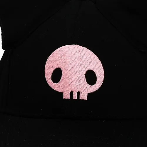 Vista 3 de My Melody Kuromi Inspired - Gorro de cosplay ajustable tradicional negro, Negro