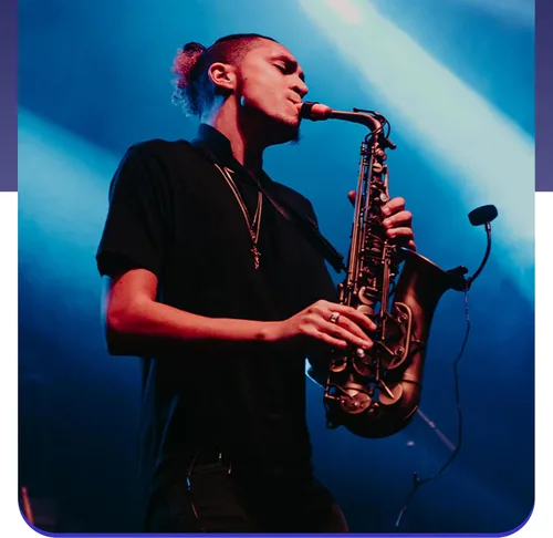 Vista 3 de Syos Boquilla para saxofón alto, Modelo Smoky, Mejora el sonido de tu saxofón alto con esta boquilla de saxofón alto fácil de tocar, oscura y cálida