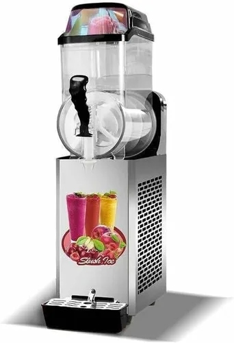 Vista 11 de Máquina para hacer hielo en granizado de 12/24/36L, máquina comercial para hacer jugos granizados, máquina de bebidas congeladas de batido