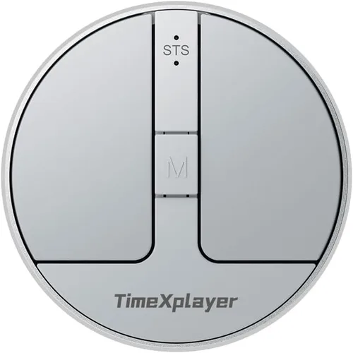 Vista 10 de Elegante mini ratón redondo con carrete de detección de presión, mouse inalámbrico ultra portátil conectividad: con cable, 2.4G y Bluetooth dual