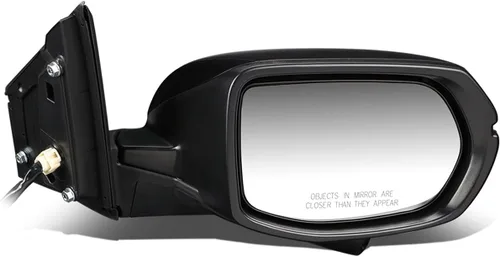 Vista 8 de DNA Motoring OEM-MR-HO1320226 Espejo retrovisor lateral izquierdo con alimentación, estilo de fábrica