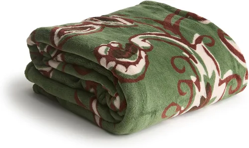 Vista 28 de Vera Bradley Manta de forro polar para mujer, manta de felpa suave para sofá, dormitorio y decoración del hogar