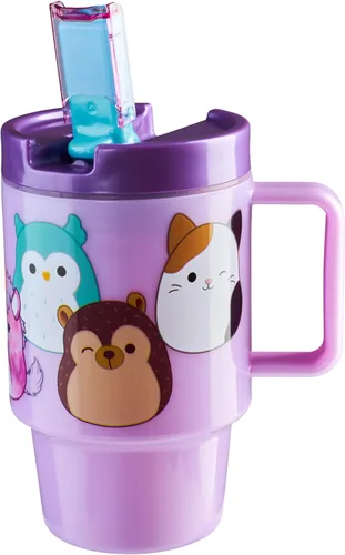 Vista 13 de Get Trend Pokemon Kids Water Bottle with Straw 16.9 oz BPA Free Plastic Cup with Lid Reusable Tumbler Pikachu Anime Gifts for Kids (Black Pokemon)
