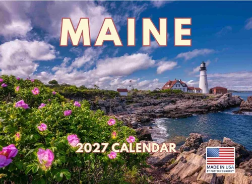 Vista 144 de Calendario de Alabama 2026 para pared, 12 meses, mensual, recuerdos escénicos de AL Hecho en Estados Unidos
